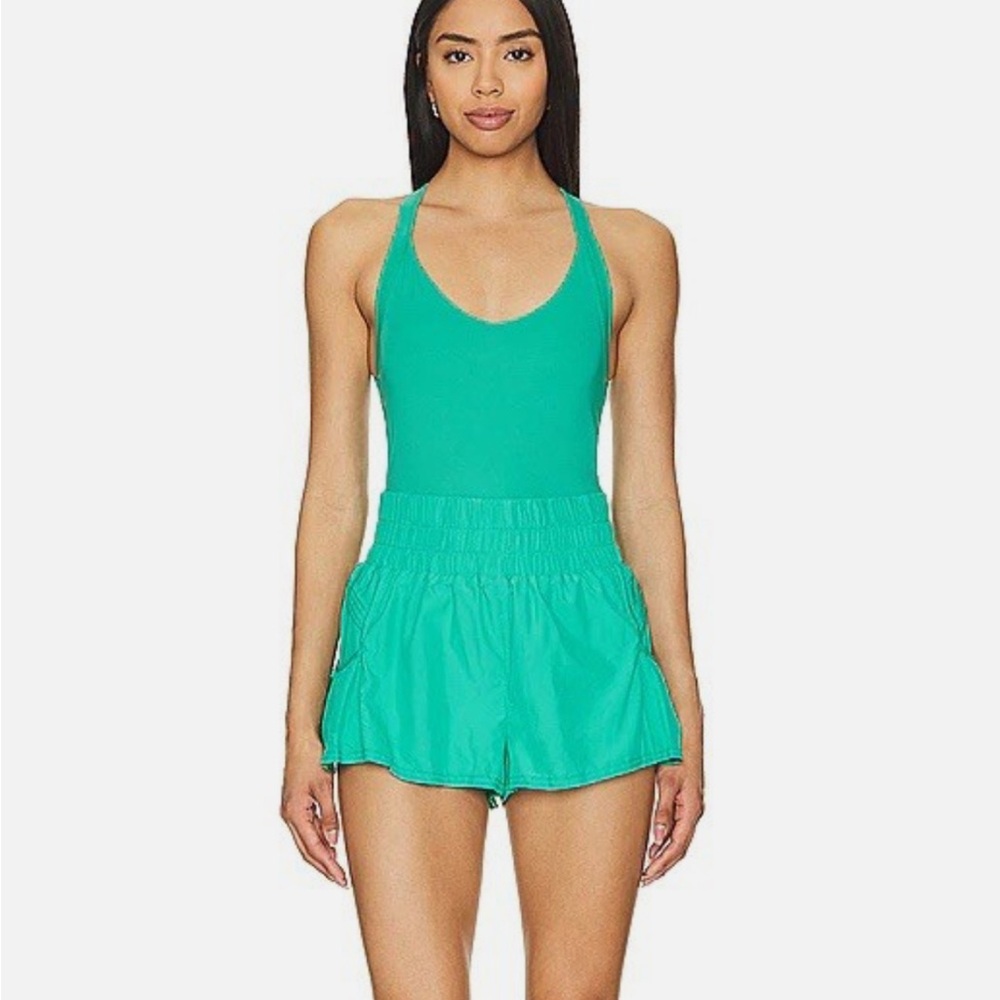 Free People Movement - Sport Green Get Your Flirt On Shortsie
XS